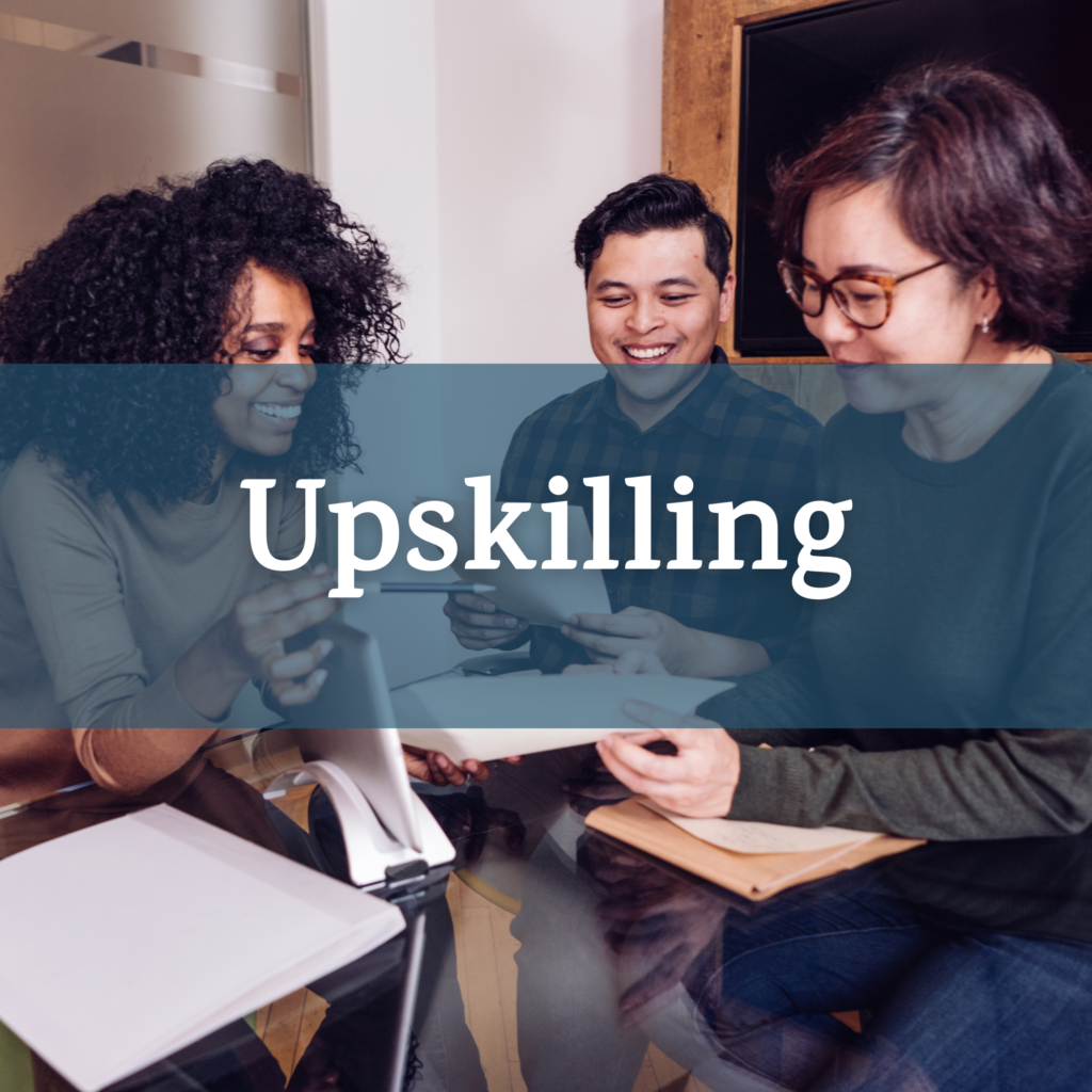 Upskilling employees